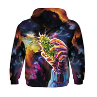 T=HC2 Einstein Black Hole 360° Print Hoodie