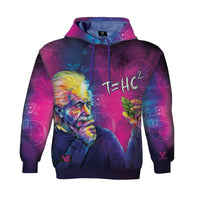 T=HC2 Einstein Classic 360° Print Hoodie