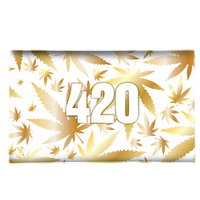 420 Gold Glass Rollin' Tray