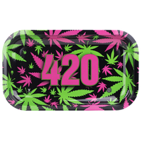 420 Retro Metal Rollin' Tray