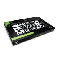 V Syndicate Glass Rollin' Tray 420 B&W Glass Rollin' Tray