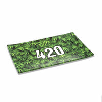 V Syndicate Glass Rollin' Tray 420 Green Glass Rollin' Tray