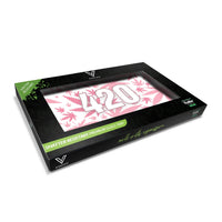 V Syndicate Glass Rollin' Tray 420 Pink Glass Rollin' Tray