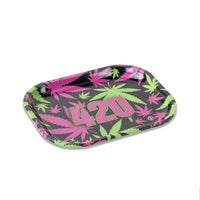 V Syndicate Rollin Trays 420 Retro Metal Rollin' Tray