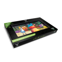 V Syndicate Glass Rollin' Tray Alice Mushroom Glass Rollin' Tray