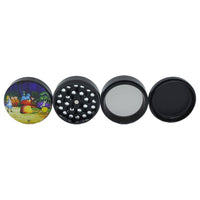 V Syndicate 55MM Alice Mushroom 4-Piece SharpShred Grinder