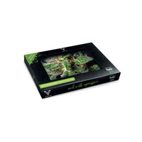 V Syndicate Glass Rollin' Tray Blue Dream Glass Rollin' Tray
