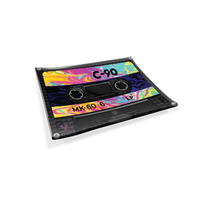 V Syndicate Glass Rollin' Tray Cassette Glass Rollin' Tray