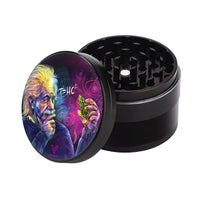 V Syndicate 63mm T=HC2 Einstein 4-Piece CleanCut Grinder (Nonstick)