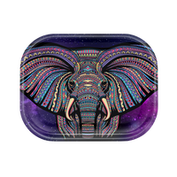 Elephant Metal Rollin' Tray