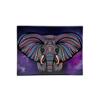 V Syndicate Glass Rollin' Tray Elephant Glass Rollin' Tray