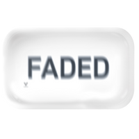 Faded Metal Rollin' Tray