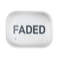 Faded Metal Rollin' Tray