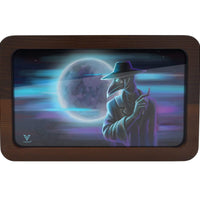 V Syndicate Rollin Trays Medium Dark Traveler 3D High Def Wood Rollin' Tray