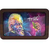 V Syndicate Rollin Trays Medium T=HC2 Einstein Classic 3D High Def Wood Rollin' Tray