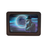V Syndicate Rollin Trays Small Dark Traveler 3D High Def Wood Rollin' Tray