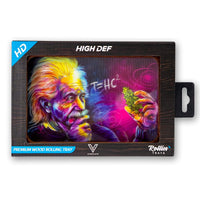 V Syndicate Rollin Trays T=HC2 Einstein Classic 3D High Def Wood Rollin' Tray