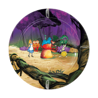 V Syndicate Blazin' Ashtray Alice Mushroom Blazin' Ashtray Metal