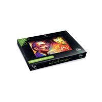 V Syndicate Glass Rollin' Tray Dalirious Glass Rollin' Tray