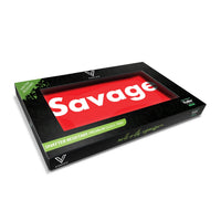V Syndicate Glass Rollin' Tray Savage Glass Rollin' Tray