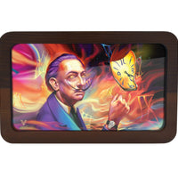 V Syndicate Rollin Trays Medium Dalirious 3D High Def Wood Rollin' Tray