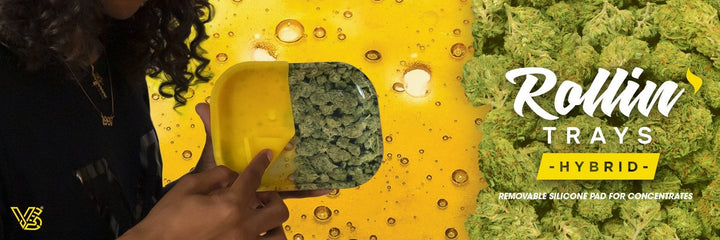 v-syndicate Hybrid Rolling Tray and Dab tray