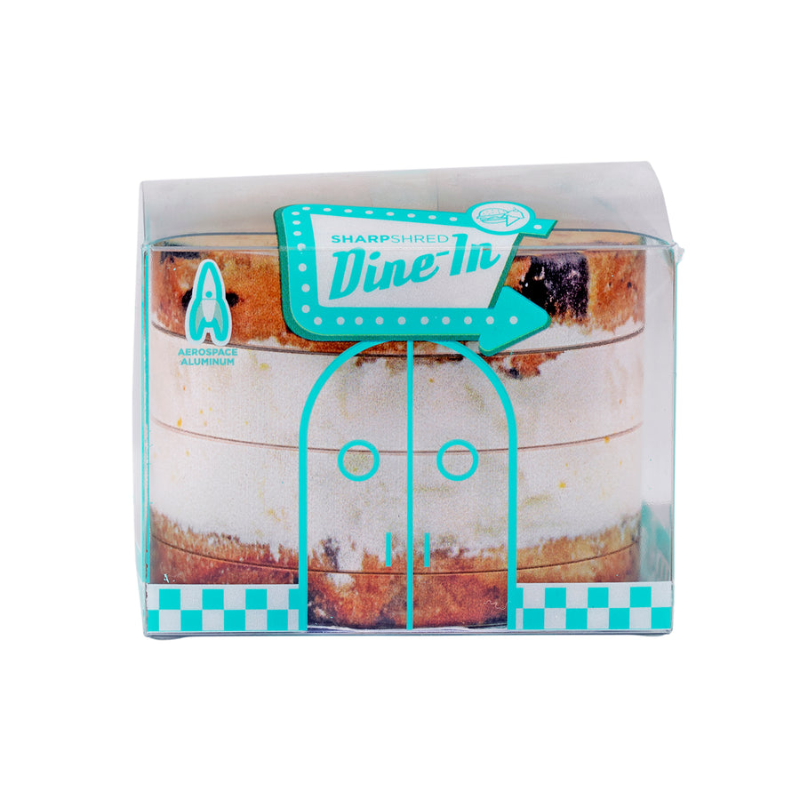 Ice Cream Sandwich 4-Piece SharpShred Dine-In Grinder 63mm
