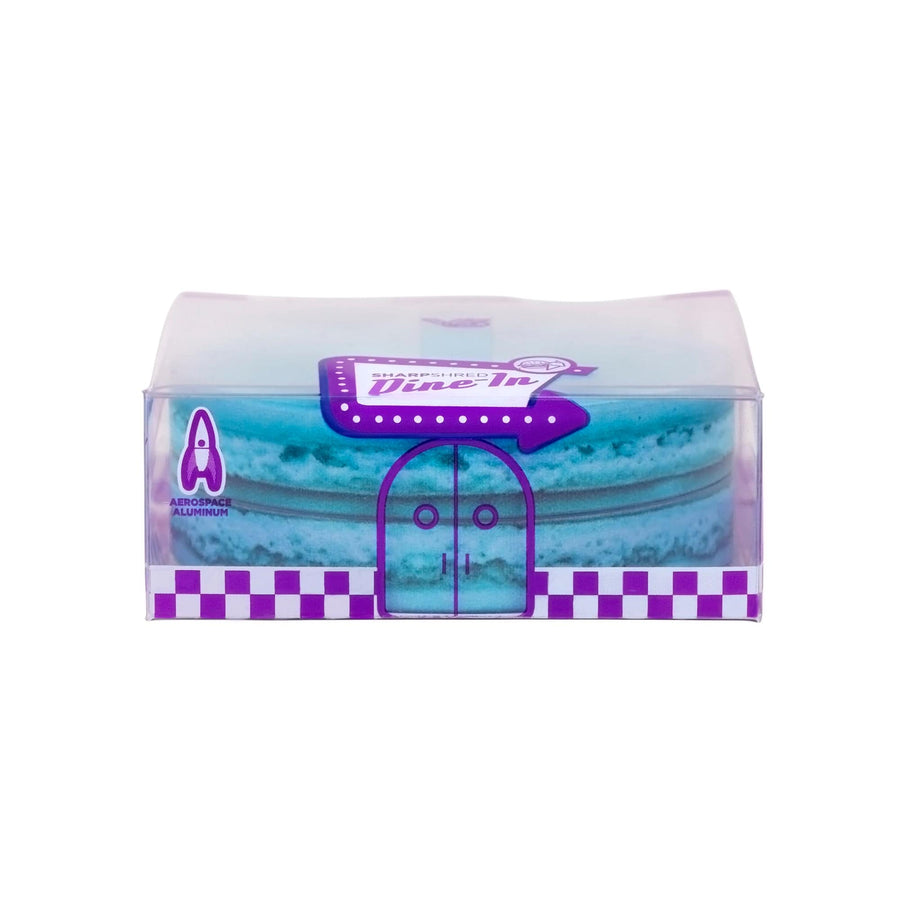 Macaron: Blueberry 2-Piece SharpShred Dine-In Grinder