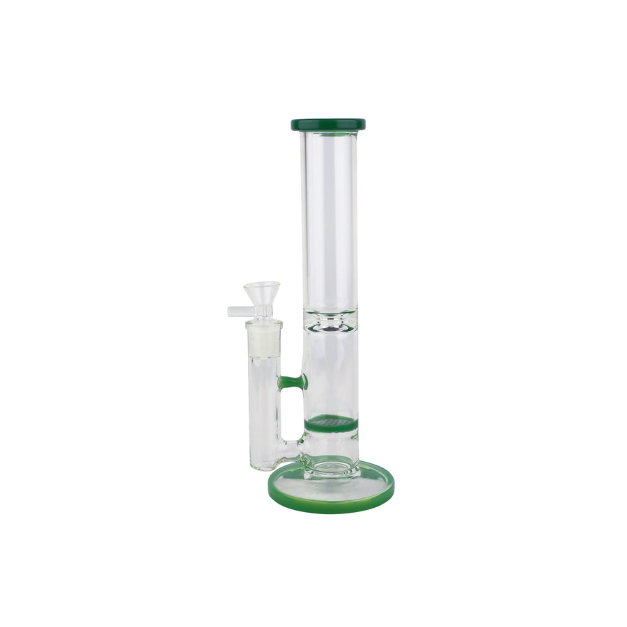 Custom Bong: 12-inch Straight Shooter w/ Perc