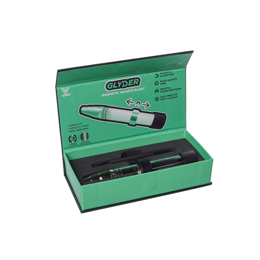 Glyder Magnetic Quartz Blunt - Black