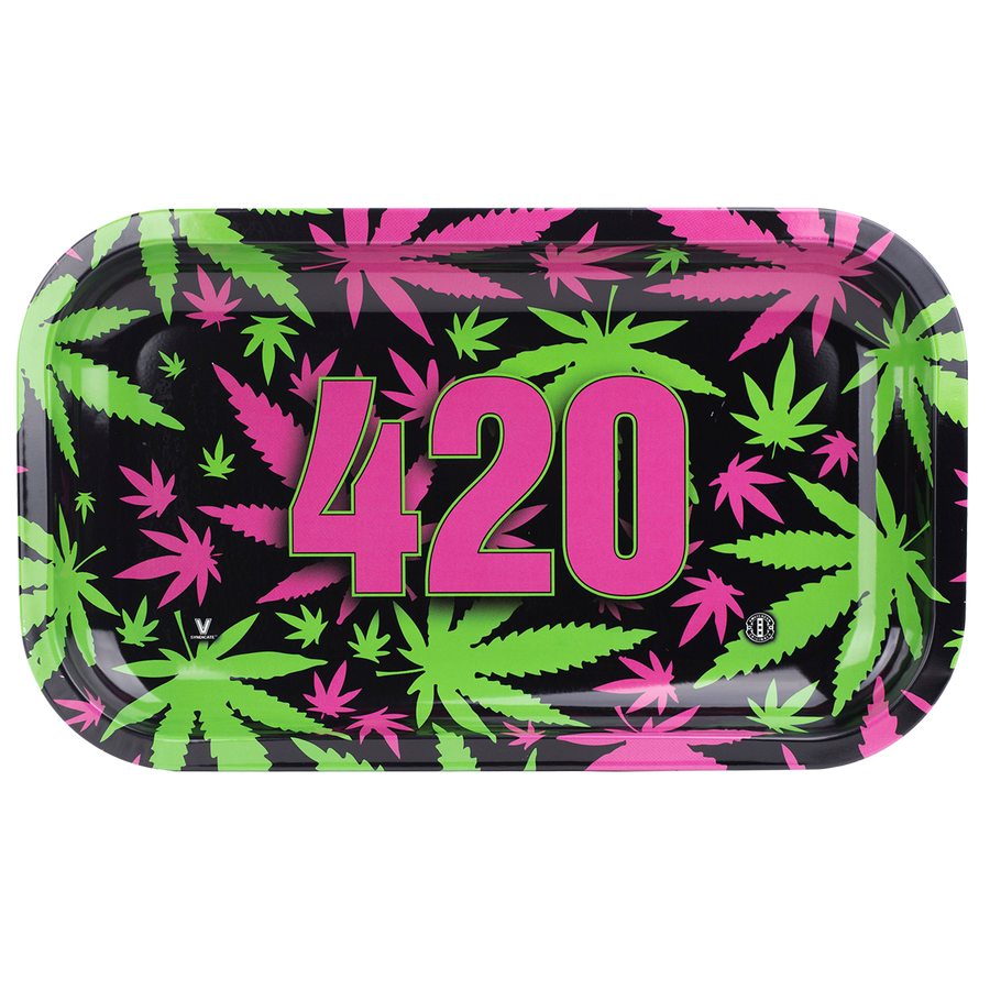 420 Retro Metal Rollin' Tray