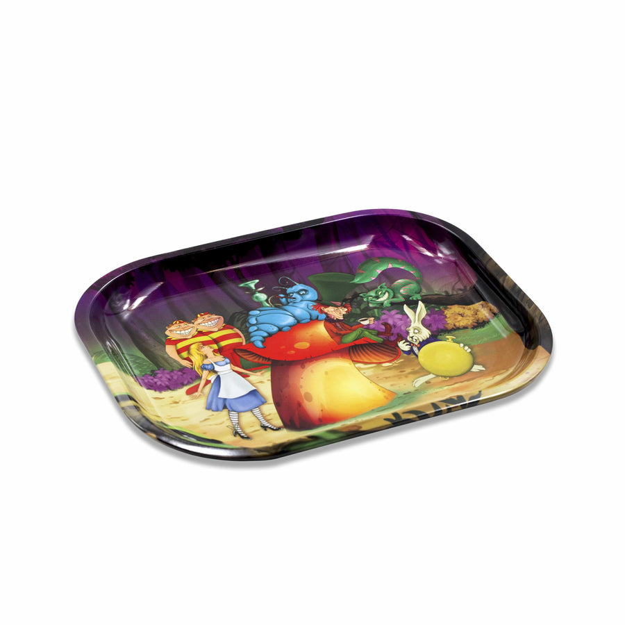 V Syndicate Rollin Trays Alice Mushroom Metal Rollin' Tray
