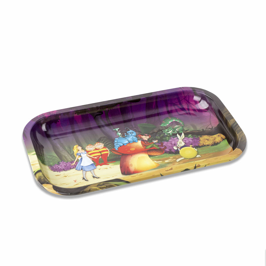V Syndicate Rollin Trays Alice Mushroom Metal Rollin' Tray