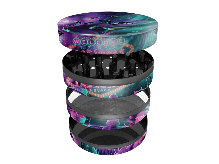 V Syndicate Bat Country 4-Piece SharpShred 360 Grinder