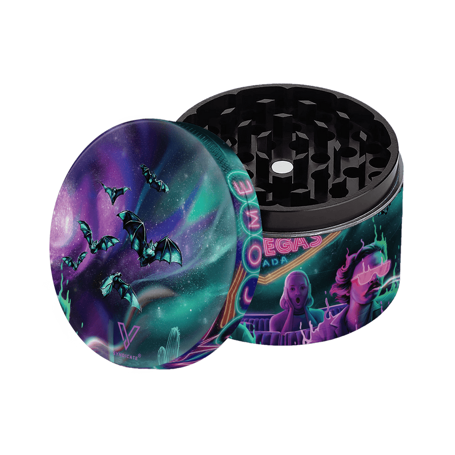 V Syndicate Bat Country 4-Piece SharpShred 360 Grinder