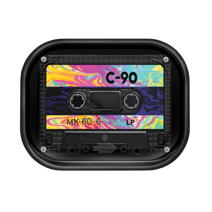 Cassette Metal Rollin' Tray