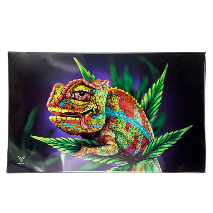 Cloud 9 Chameleon Glass Rollin' Tray