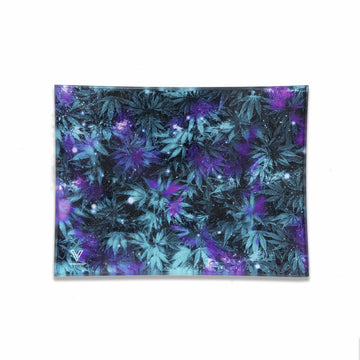 V Syndicate Glass Rollin' Tray Small Cosmic Chronic Glass Rollin' Tray