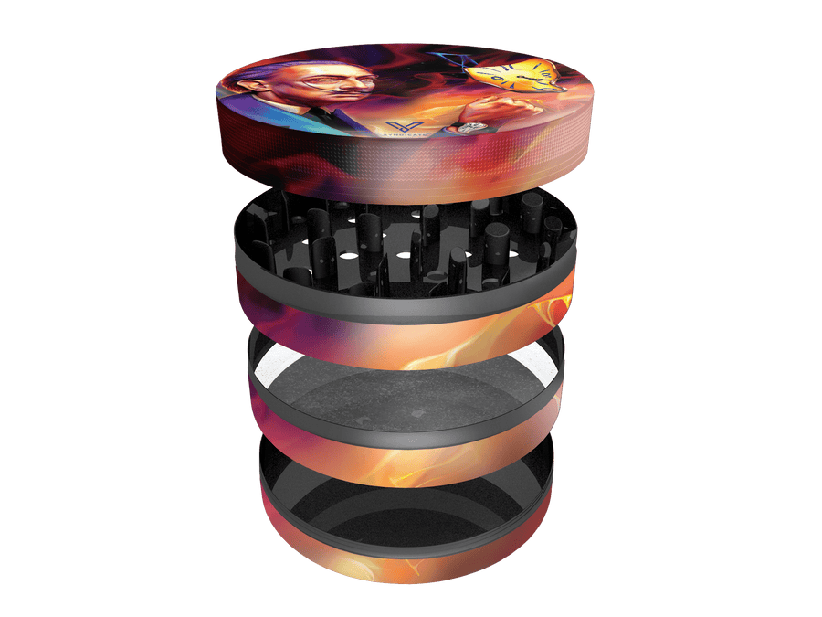 V Syndicate Dalirious 4-piece SharpShred 360 Grinder