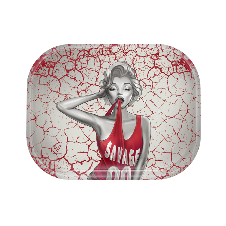 Dank Diva Metal Rollin' Tray