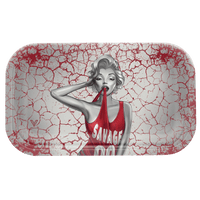 V Syndicate Rollin Trays Dank Diva Metal Rollin' Tray