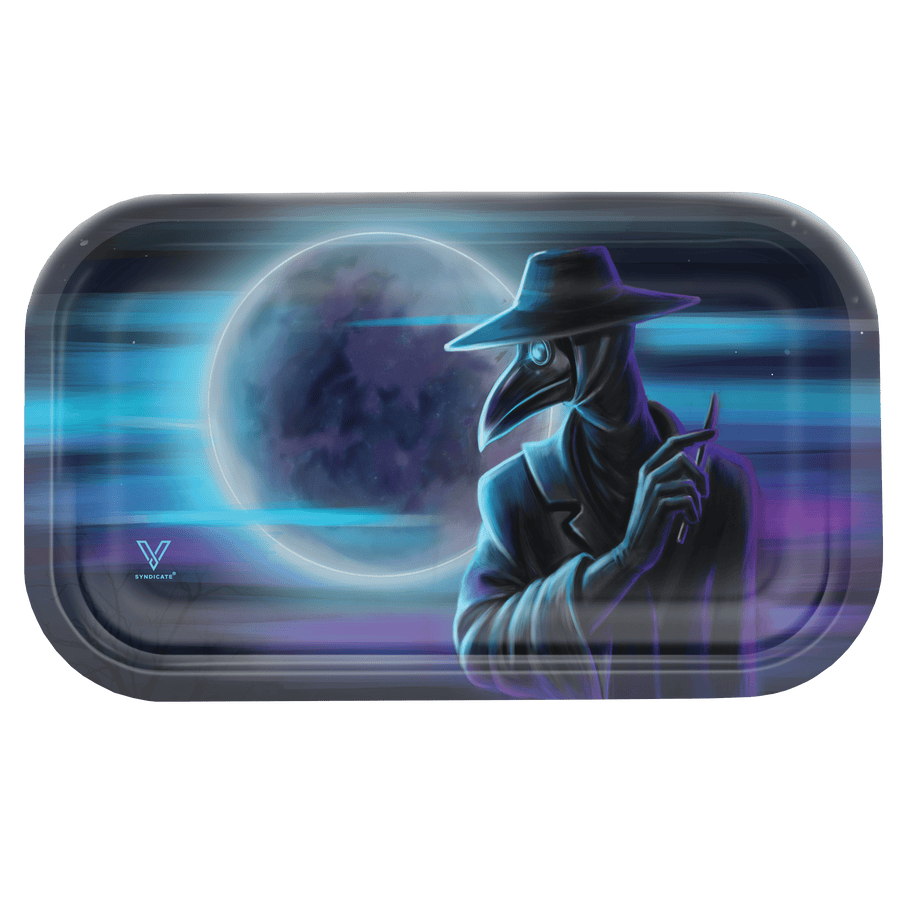 V Syndicate Rollin Trays Medium Dark Traveler Metal Rollin' Tray