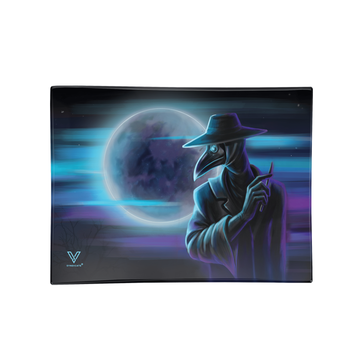 Dark Traveler Glass Rollin' Tray