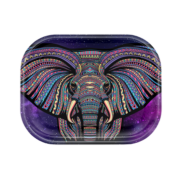 Elephant Metal Rollin' Tray