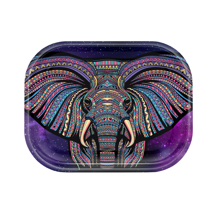 Elephant Metal Rollin' Tray