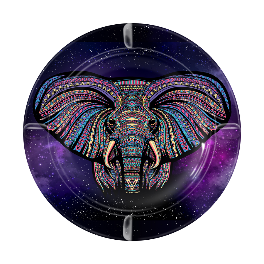 Elephant Blazin' Ashtray Metal - wholesale-vsyndicate