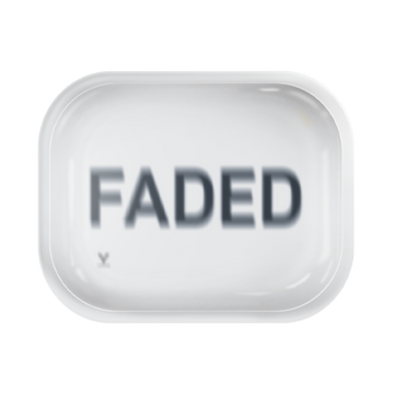 Faded Metal Rollin' Tray