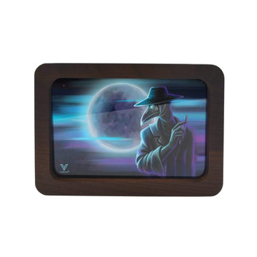 V Syndicate Rollin Trays Small Dark Traveler 3D High Def Wood Rollin' Tray