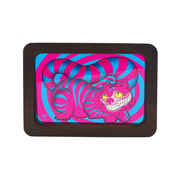 V Syndicate Rollin Trays Small Seshigher Cat 3D High Def Wood Rollin' Tray