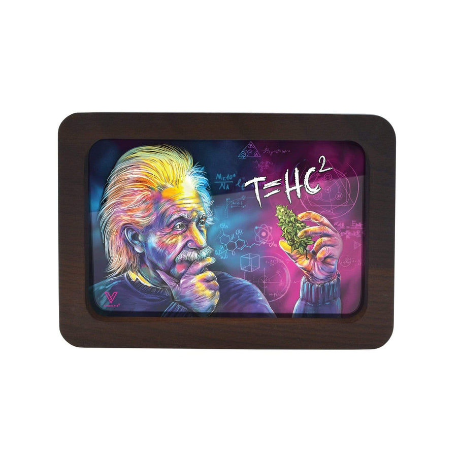 V Syndicate Rollin Trays Small T=HC2 Einstein Classic 3D High Def Wood Rollin' Tray